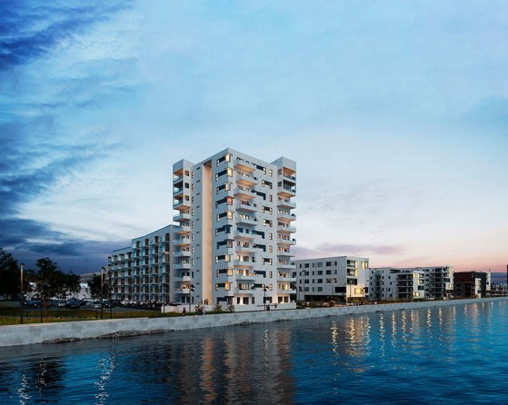 Fjordtaarnet Fra Syd Mod Nord