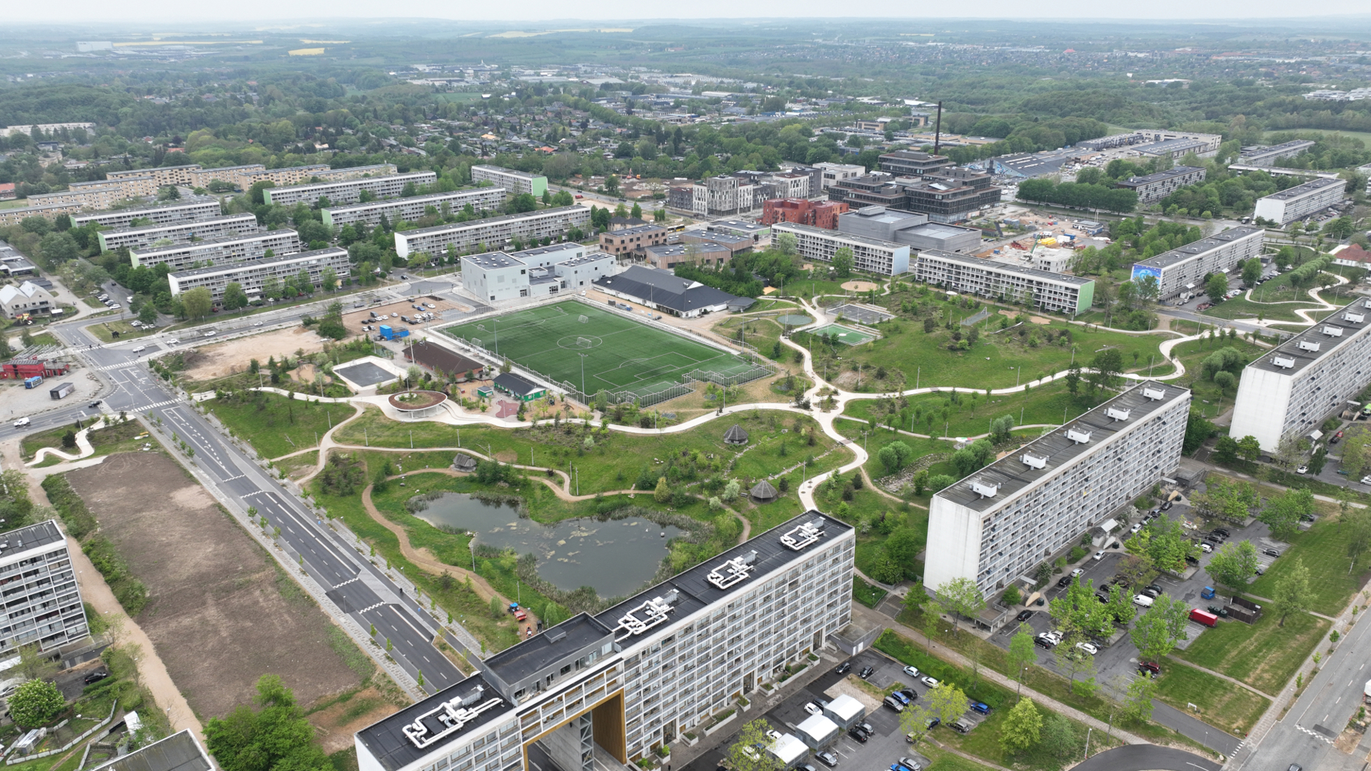 Dronefoto Fra Foråret 2022